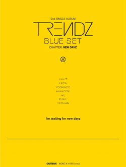 Альбом TRENDZ - BLUE SET Chapter. NEW DAYZ 2nd Single Album