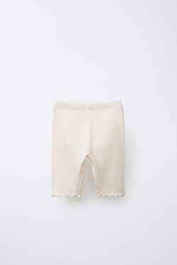 ZARA КОНТРАСТНАЯ ПИЖАМА В РУБЧИК, ЭКРЮ