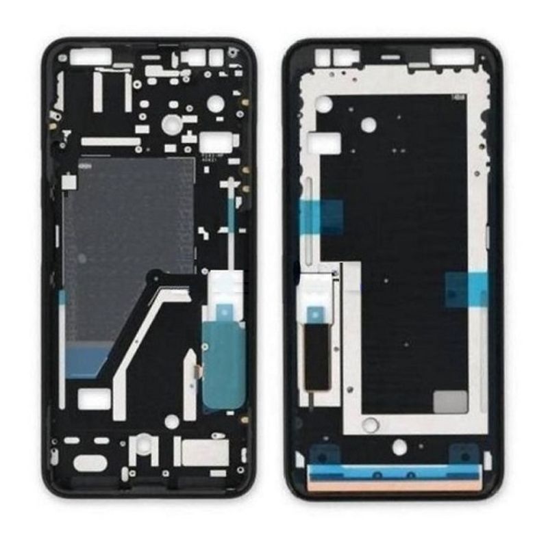 Средняя часть корпуса (рамка) для Google Pixel 4 черная