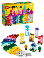 Конструктор Лего Классик Создавай дома 11035 | LEGO Classic Creative Houses | набор для строительства 850 деталей 4+