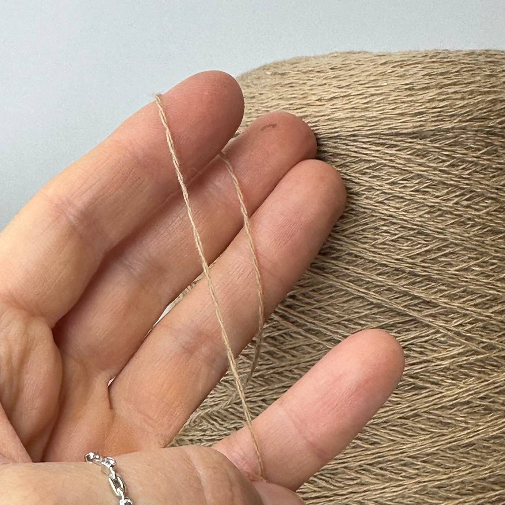 CASHMERE - Loro Piana; 100% кашемир; 700м/100гр (2/14); col. KAKY MEL; цвет: коричневый ореховый