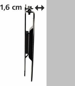 Кронштейн для телевизора HAMA H-108720, 10-26", настенный, фиксированный (00108720)