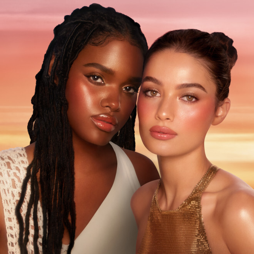 Charlotte Tilbury Beautiful Skin Island Glow Lip & Cheek - Sun-blushed Glow