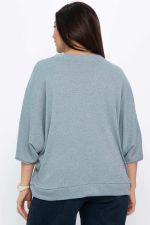Блуза Вэнсдей (ментоловая) Б14823-4М LT Collection