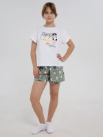 Пижама домашняя с шортами