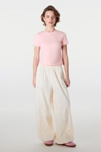 Брюки из нейлона "Молоко" женские