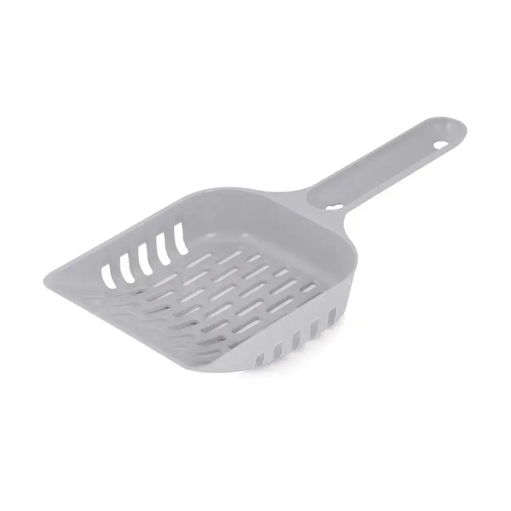 Совок для уборки кошачьего туалета (серый) (комплект 20 шт)