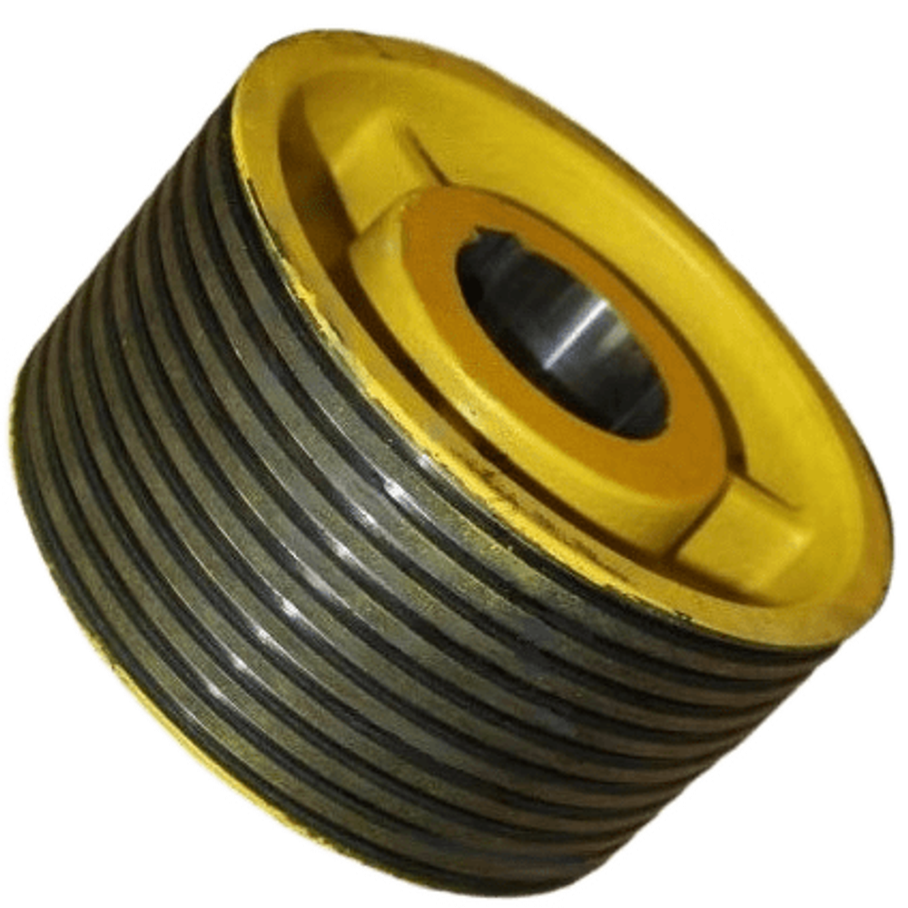 Канатоведущий шкив D=240 мм, 10 лунок, канат 6 мм ThyssenKrupp (лебедка PMC 145 L 201 / L101)