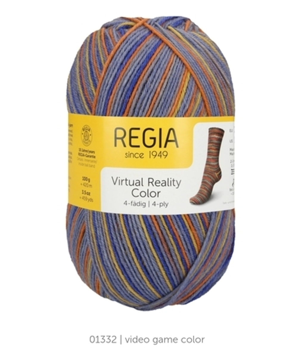 Пряжа Regia Virtual Reality Color 01332