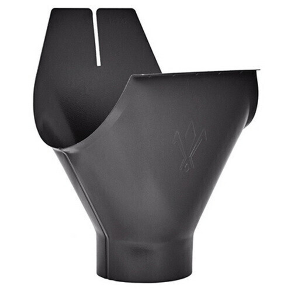 Воронка желоба Aquasystem 125/90 RR 23 темно-серая