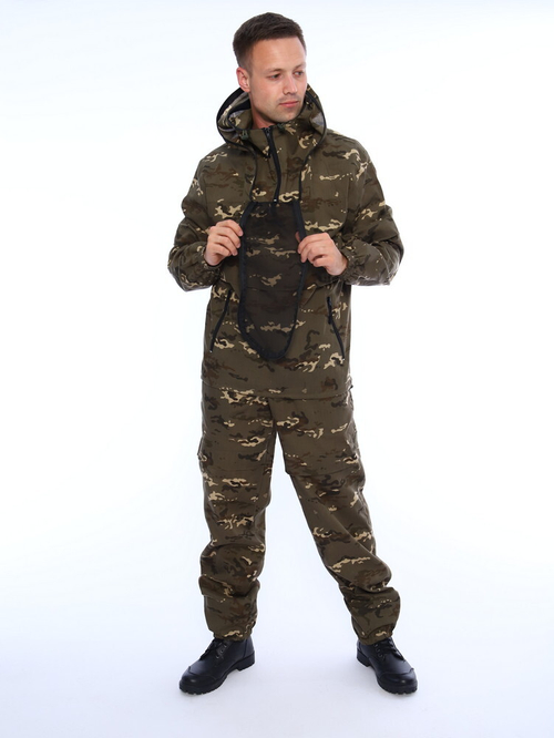 КОСТЮМ «ПРОТИВОЭНЦЕФАЛИТНЫЙ СТОП-МОСКИТ» ОБЛЕГЧЕННЫЙ КМФ 3 С ЛОВУШКАМИ