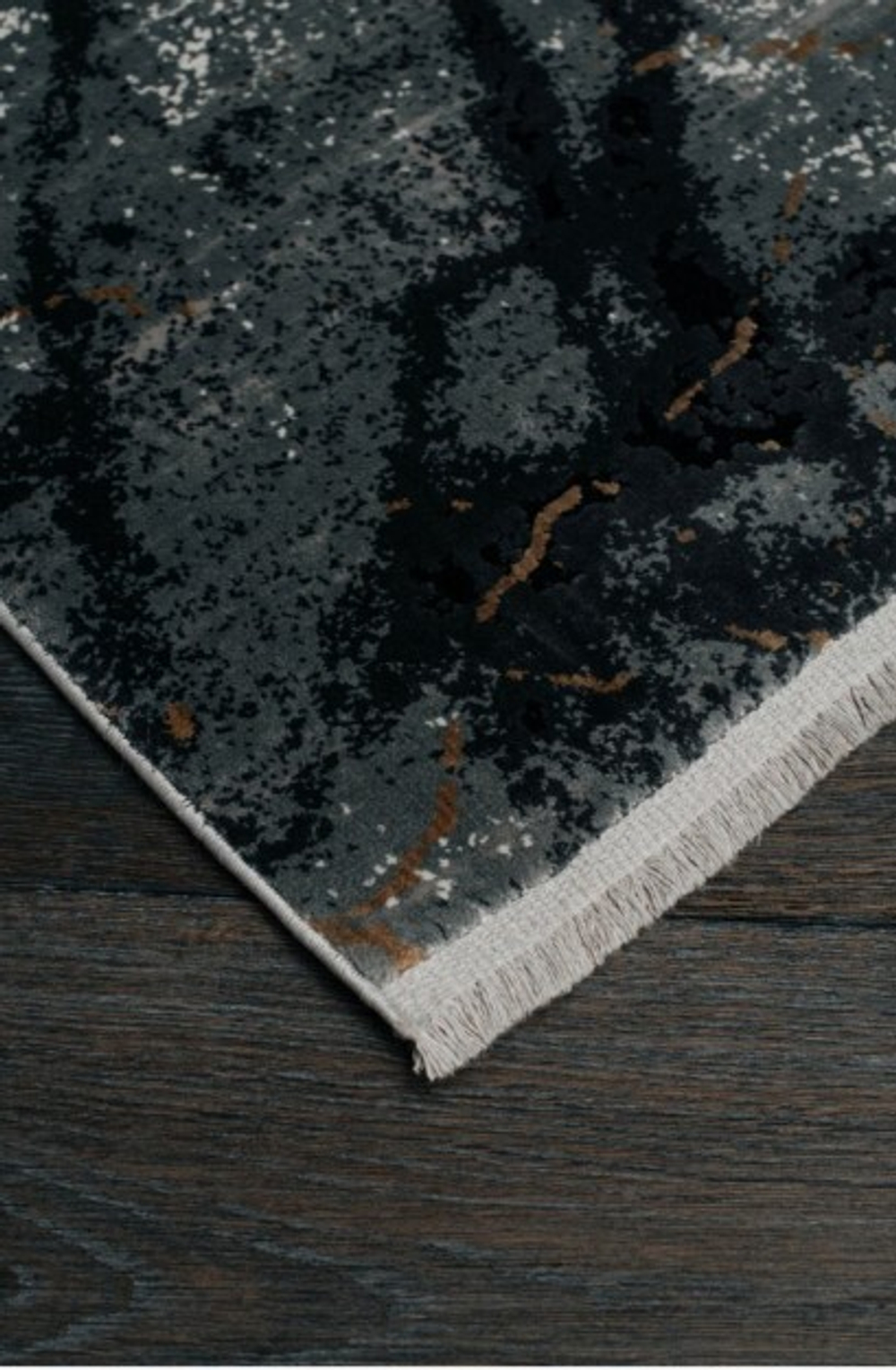 Ковер EKOHALI Fresco FS 16 grey/black 160x230