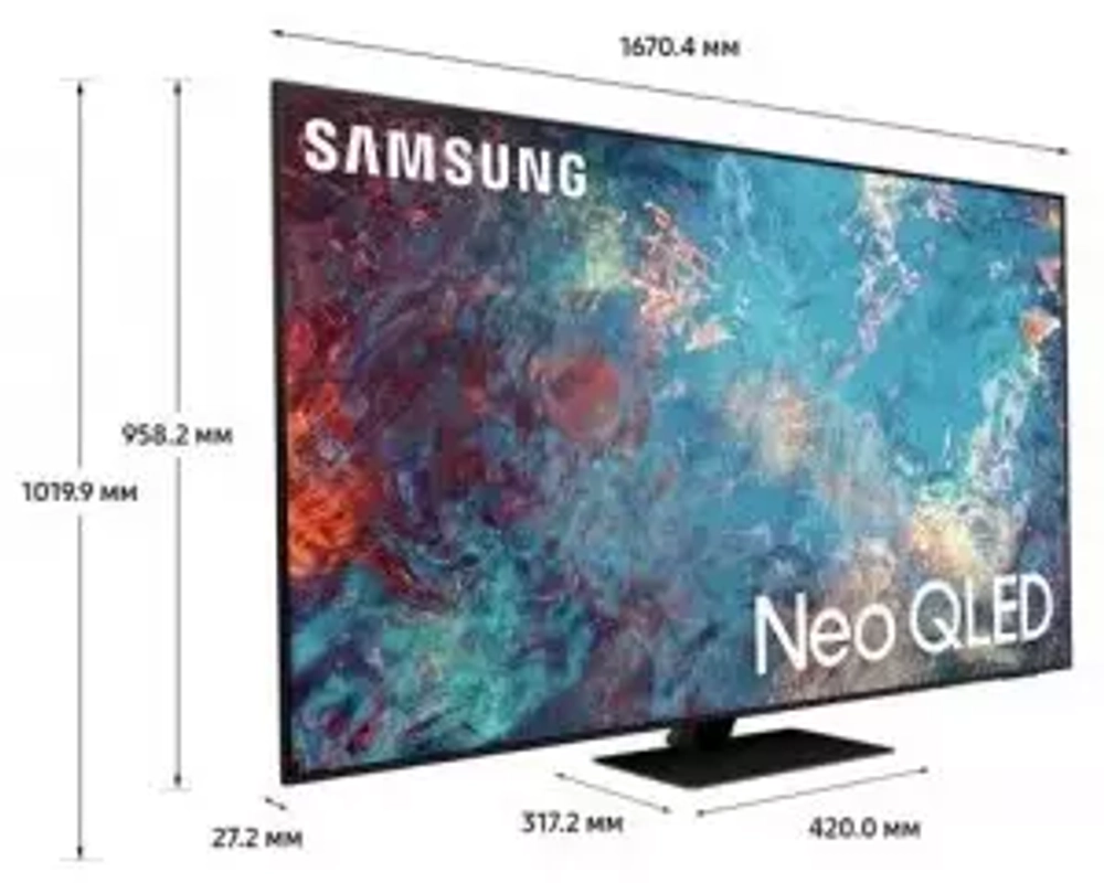ТВ Samsung 75" QE75QN85AAUXCE