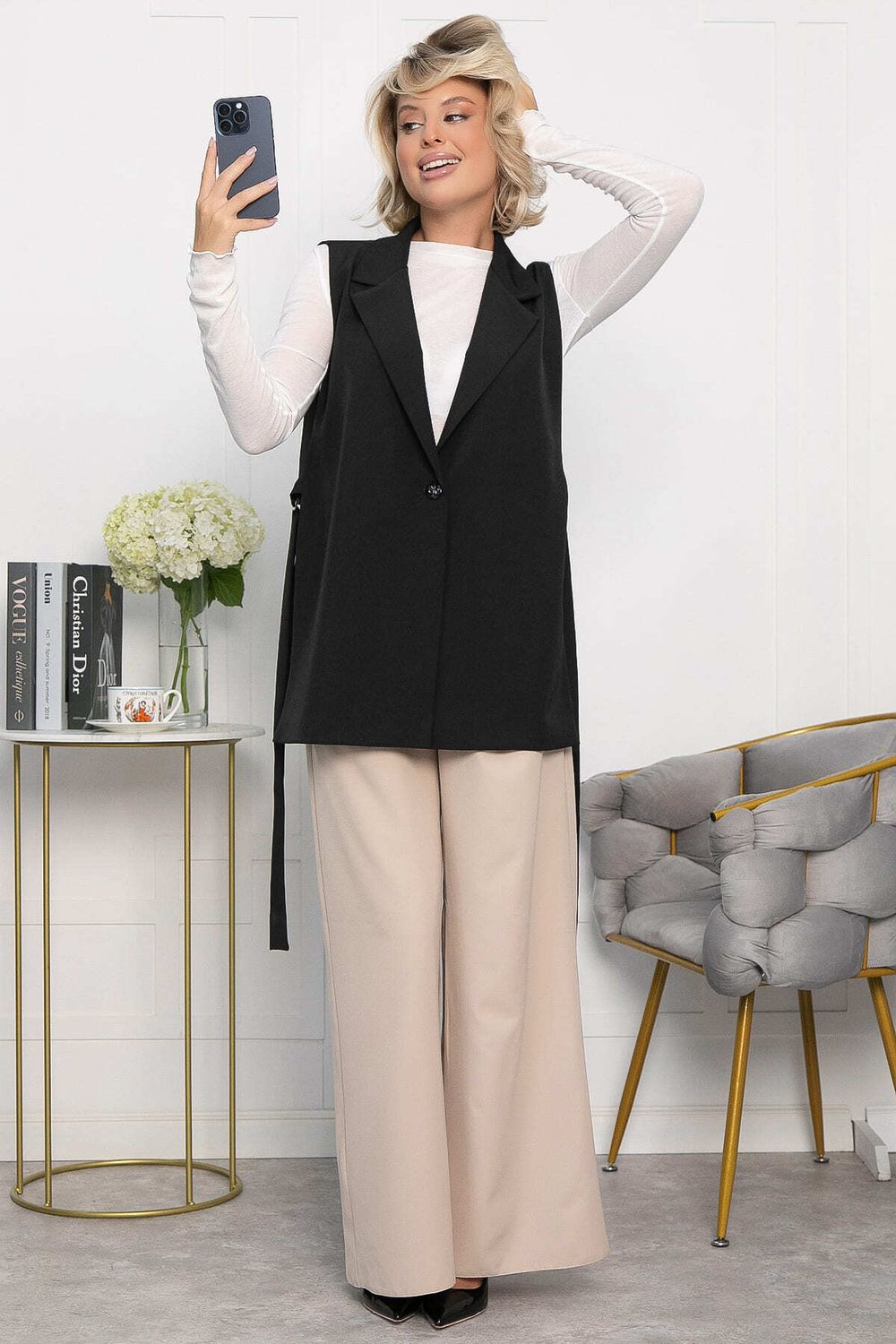 Жилет Статус (черный) Б14060-24М LT Collection