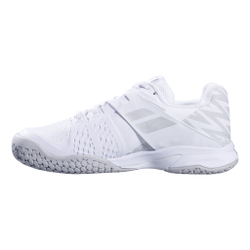 Детские теннисные кроссовки Babolat Propulse All Court Shoe Kids - White, Silver