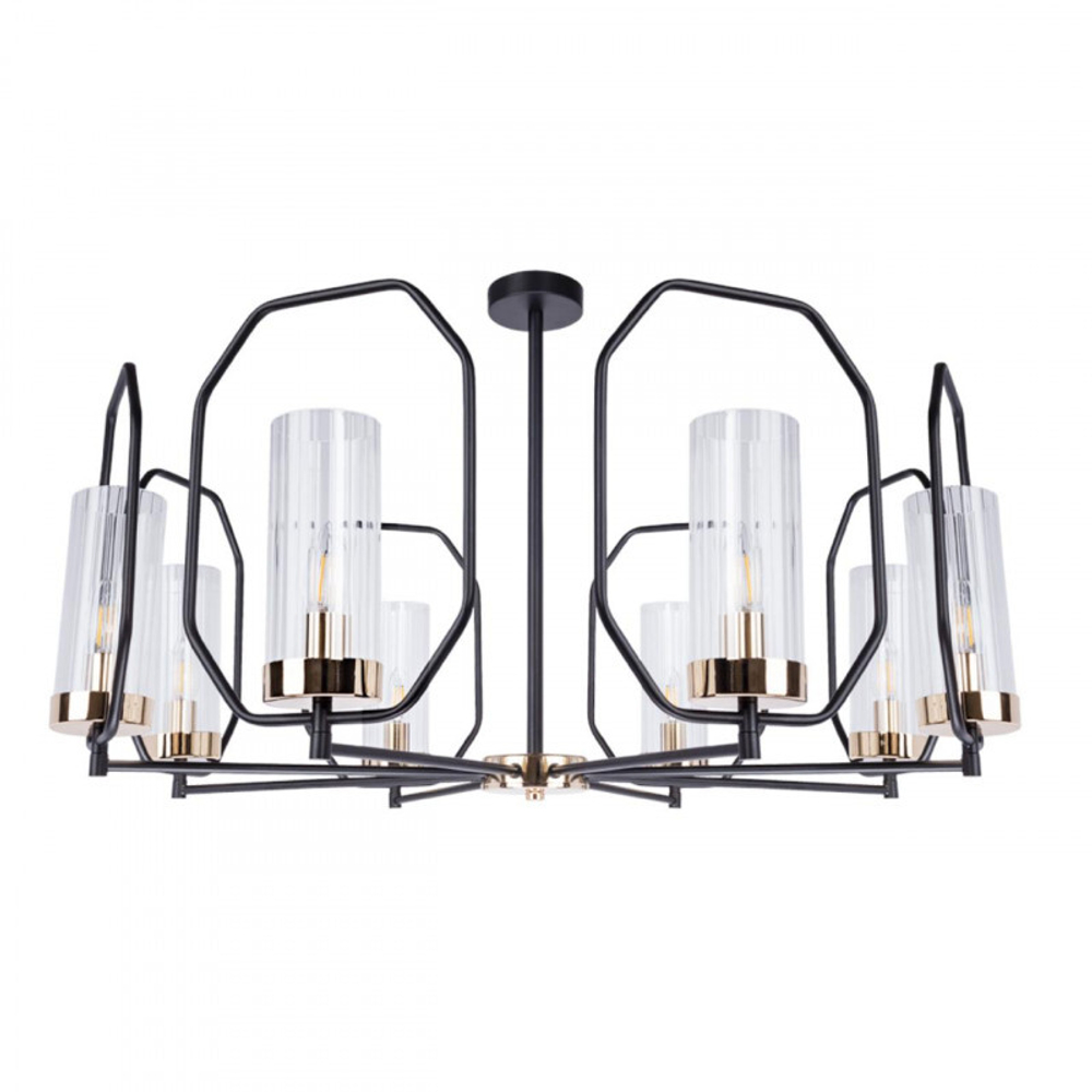 Люстра на штанге Arte Lamp A7004PL-8BK