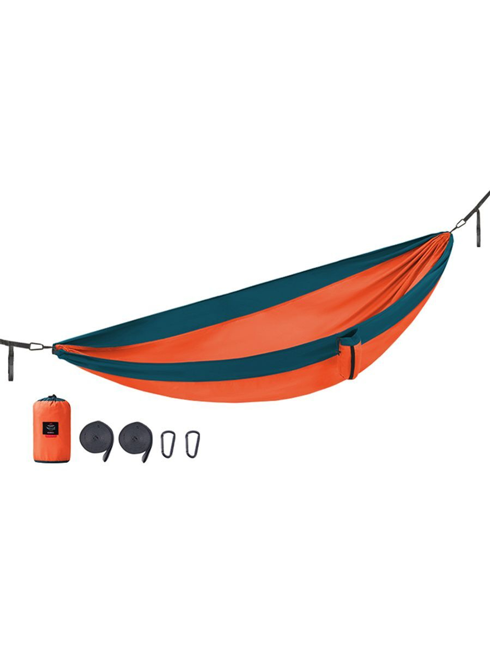 Гамак Naturehike Ultralight NH21DC011 340T двухместный ультралегкий оранжевый, 290x180 см