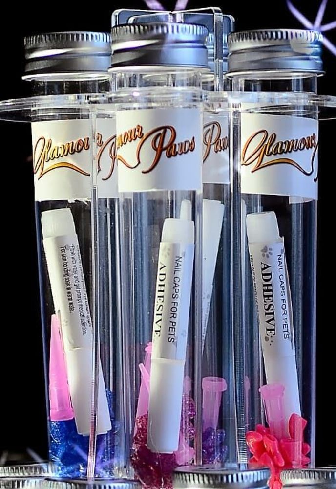 Антикоготки Glamour Cats размер S прозрачные