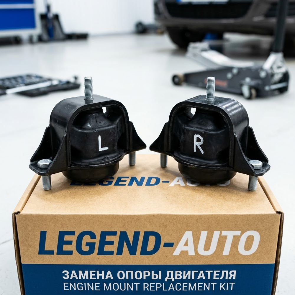 Опора двигателя левая/правая замена