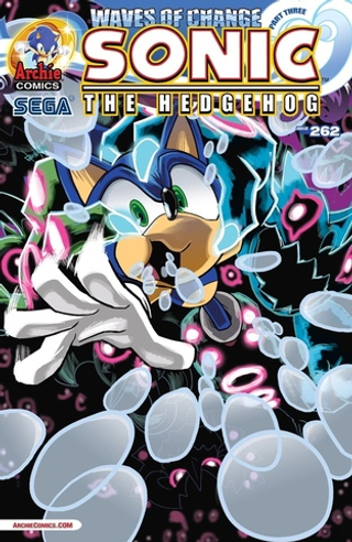 Sonic the Hedgehog №262 на английском языке
