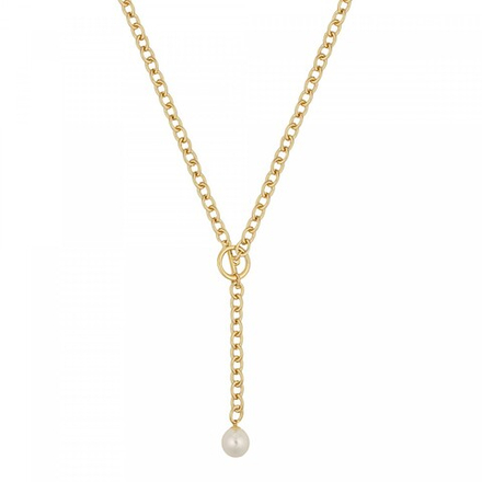 Колье Fiore Luna Pearl B2103PE-N05.1 BW/G