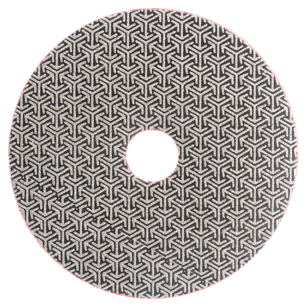 Алмазный гибкий шлифовальный гальванический круг "Черепашка" Hilberg 100 мм № 60, 560060