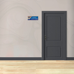 Навигационная табличка для кабинета с номером