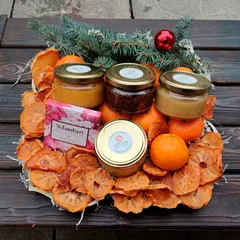 Подарочная корзина «Новогодние Хиты Афлоры» / 2 кг