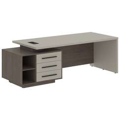 Стол руководителя с тумбой VCT 2390(L)  2300х900х750 VELION