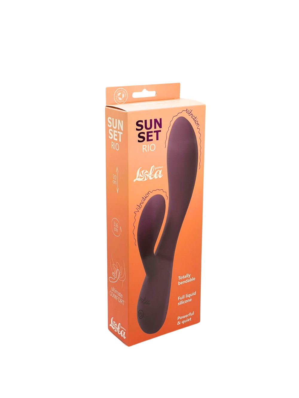 Перезаряжаемый вибратор Rio Sunset 9704-04lola