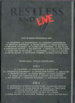 Accept / Restless And Live (Blu-ray+2CD)