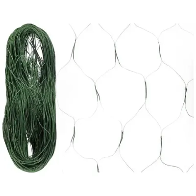 Сетка шпалерная 2*5 м (10 г/м2, размер ячейки 15*17 см) (аналог 732111)