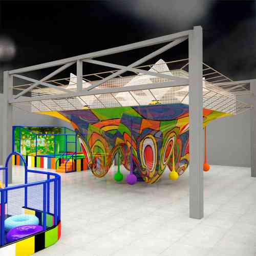 Верёвочная конструкция «Радужный Парк Приключений»