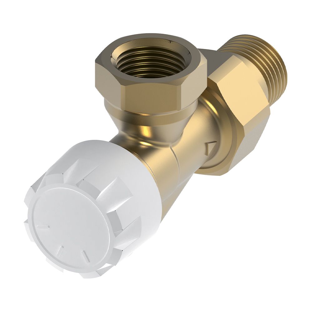 Термостатический вентиль TECE, осевой, R 1/2&quot; x Rp 1/2&quot;