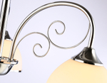Подвесная люстра TR3181/3 CH/FR хром/белый матовый E27/3 max 40W D585*285