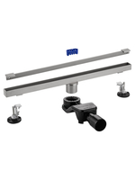 Душевой трап 60 см WONZON & WOGHAND, Брашированный никель (WW-65406T-BR)