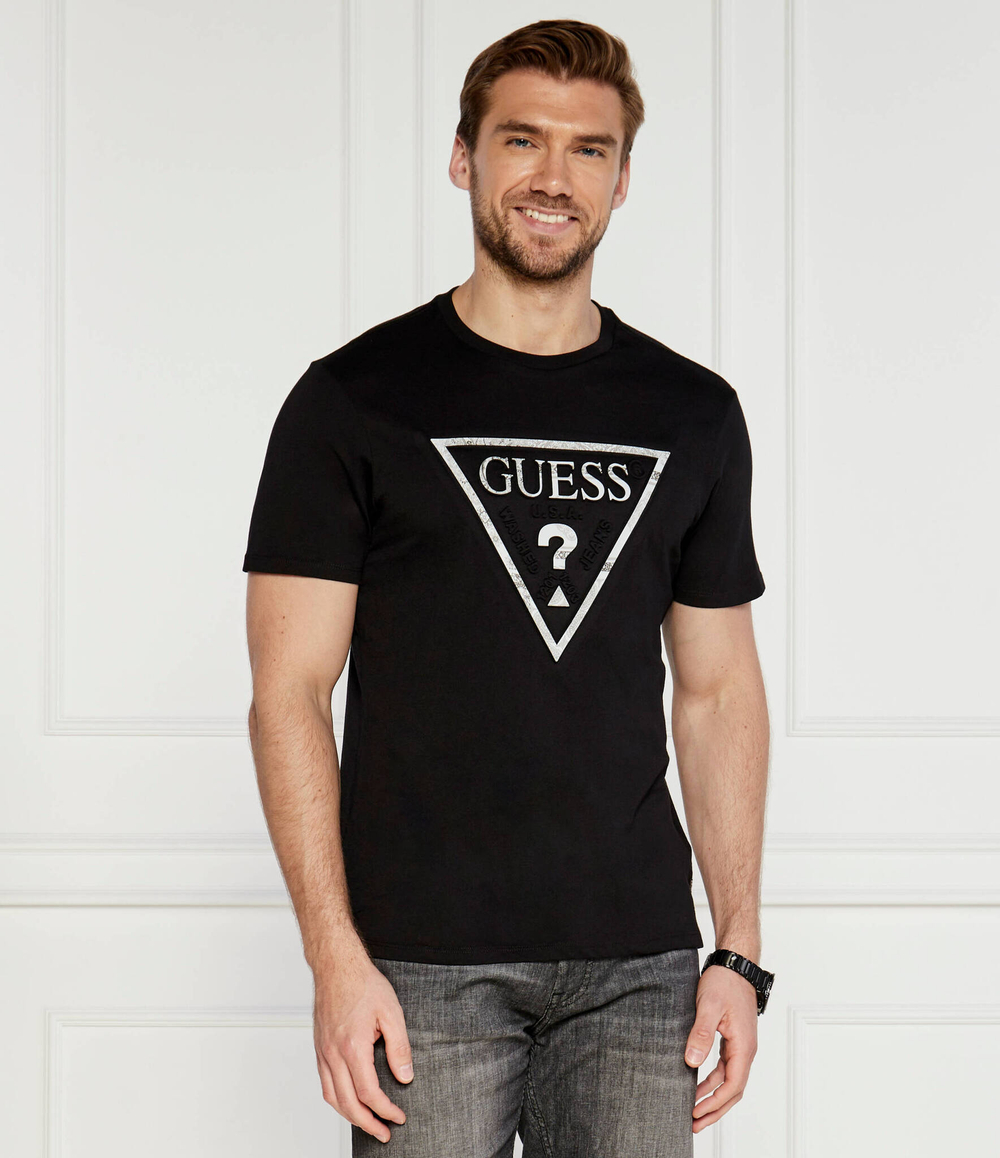 Футболка GUESS - черный(M4YI86 K9RM1)
