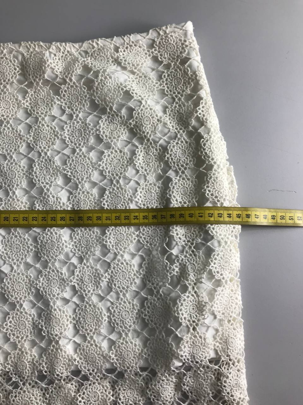 Юбка Pimkie кружевная, маркировка 36, визуально на 42 размер