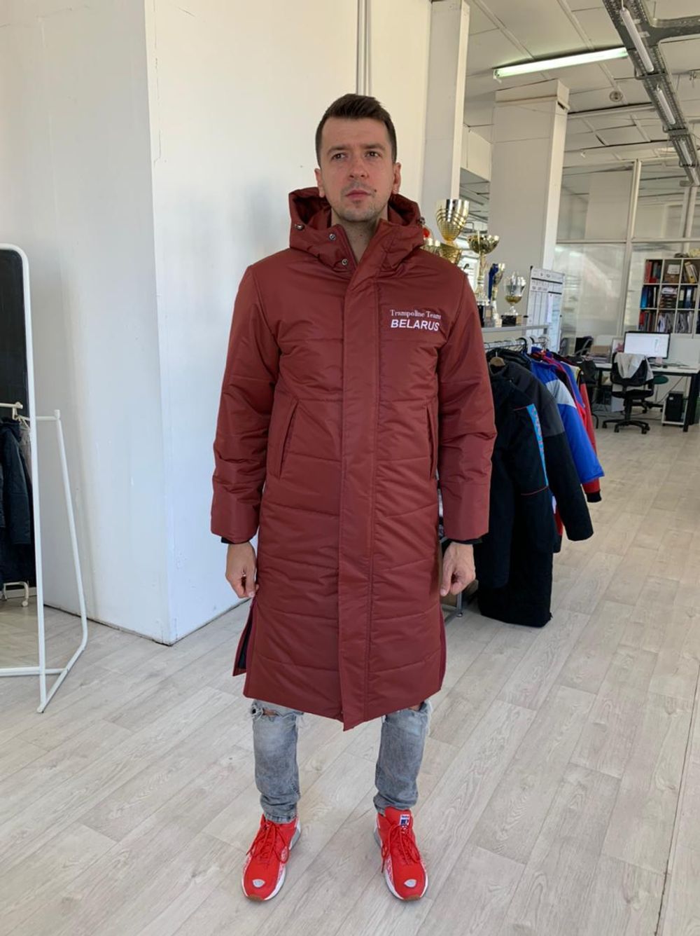 Парка спортивная утепленная мужская/женская