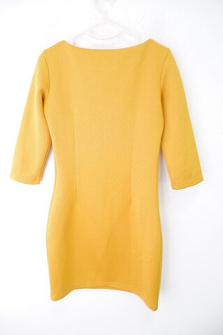 Платье Zolla ярко-желтое 42 размер