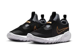 Женские кроссовки Nike Flex Runner 2 'Black Metallic Gold' DJ6038-007
