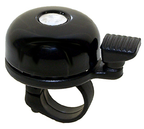 Звонок сталь мини цвета в ассорт. серебр, черн, красн, синий, желтый M-WAVE