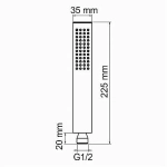Душевая система WasserKRAFT Naab 8600 SET2849 хром