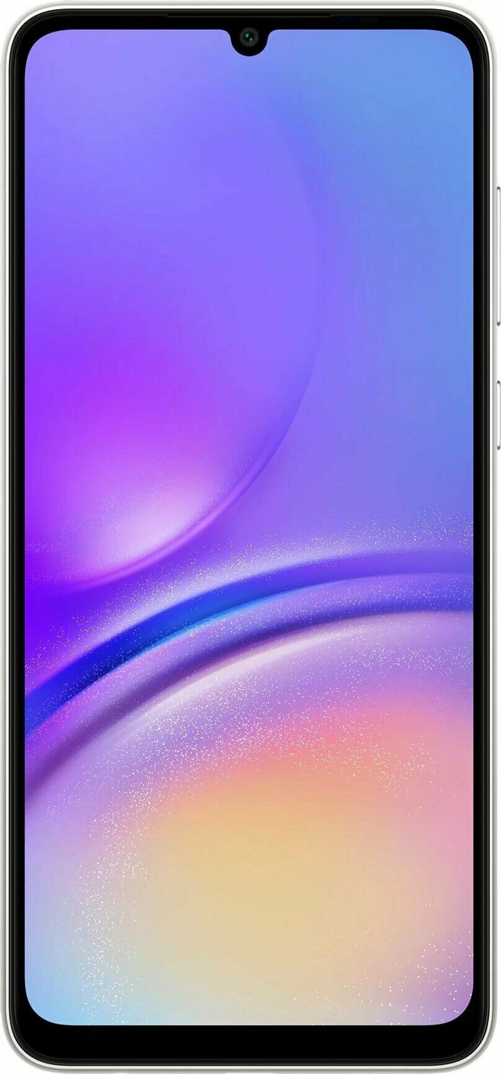 Смартфон Samsung Galaxy A05, 4GB RAM, 128GB ROM, Android 13, IPS 6.7", Серебристый