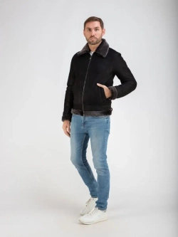 Дубленка мужская натуральная зимняя Турция