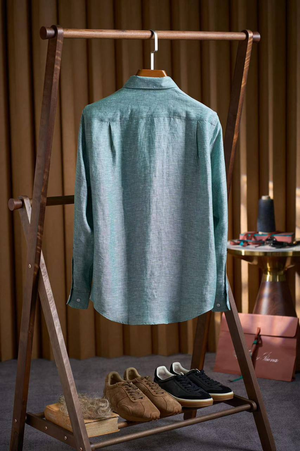 Льняная рубашка Loro Piana