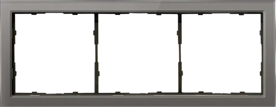 Donel R98 Glass рамка 3-я стекло цвета Сталь, серия DA