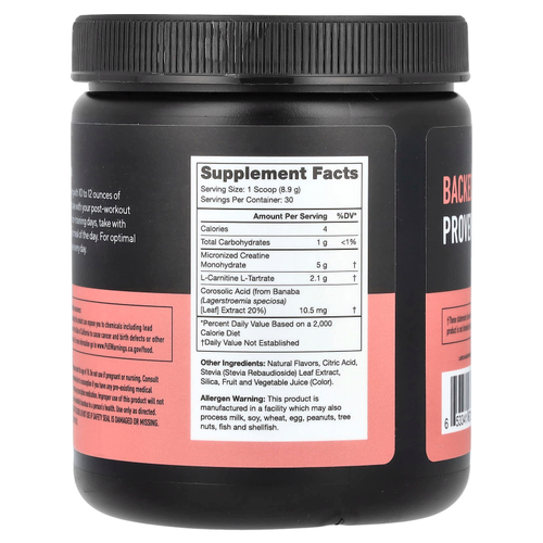 Legion Athletics, Recharge, послетренировочный напиток, фруктовый пунш, 267 г (0,59 фунта)