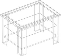 Стол журнальный "Александрия"