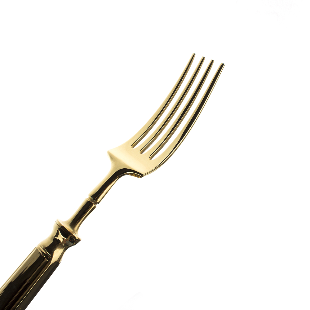 Набор столовых приборов на 6 персон 24 предмета Cutipol Piccadilly Bright gold в подарочной упаковке